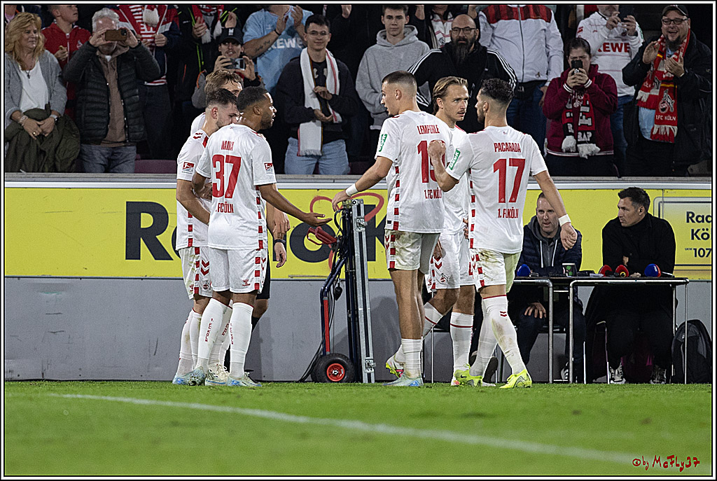 2. Fussball Bundesliga, 1.FC Köln - SC Paderborn 07, 25.10.2024