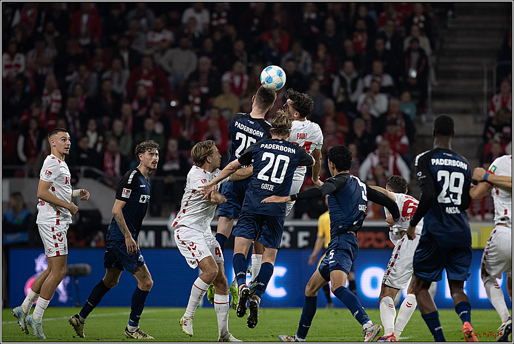 2. Fussball Bundesliga, 1.FC Köln - SC Paderborn 07, 25.10.2024