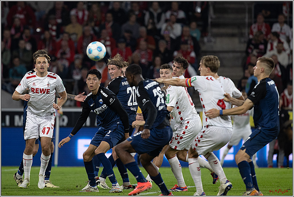 2. Fussball Bundesliga, 1.FC Köln - SC Paderborn 07, 25.10.2024