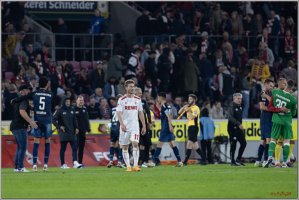 2. Fussball Bundesliga, 1.FC Köln - SC Paderborn 07, 25.10.2024