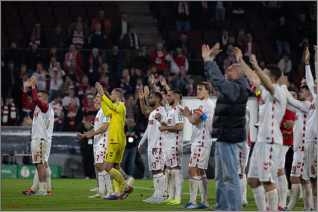 DFB Pokal: 1.FC Köln - Holstein Kiel, 29.10.2024