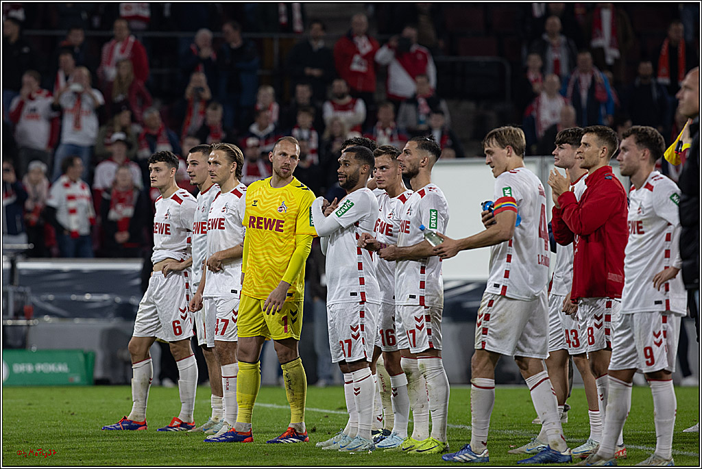 DFB Pokal: 1.FC Köln - Holstein Kiel, 29.10.2024