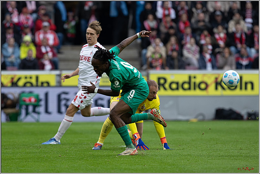 2. Fussball Bundesliga, 1.FC Köln - SpVgg Greuther Fürth, 09.11.2024