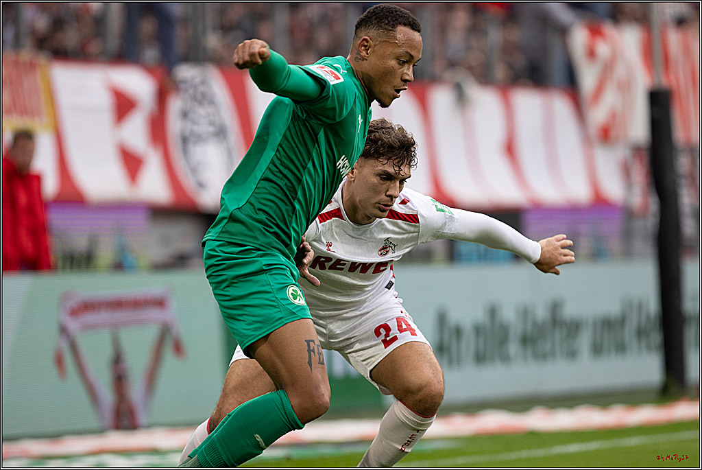 2. Fussball Bundesliga, 1.FC Köln - SpVgg Greuther Fürth, 09.11.2024