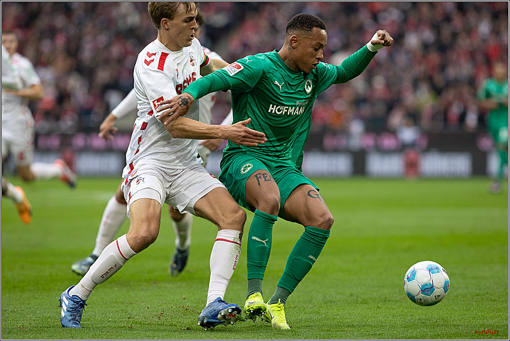 2. Fussball Bundesliga, 1.FC Köln - SpVgg Greuther Fürth, 09.11.2024