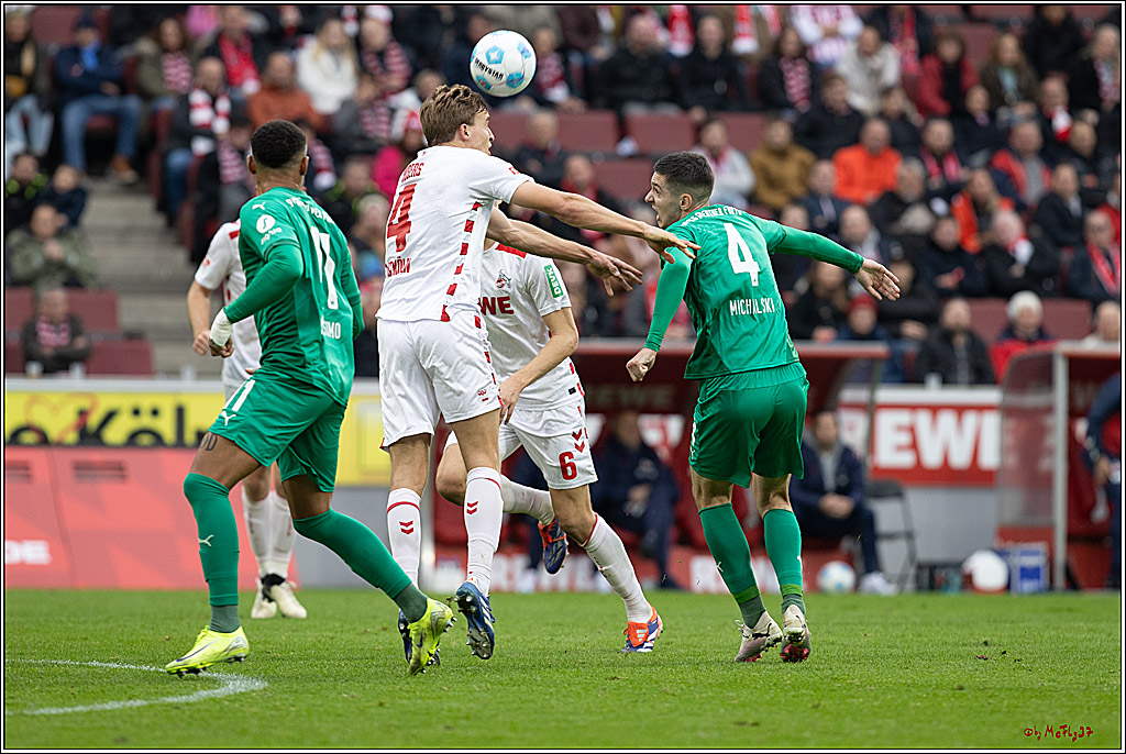 2. Fussball Bundesliga, 1.FC Köln - SpVgg Greuther Fürth, 09.11.2024