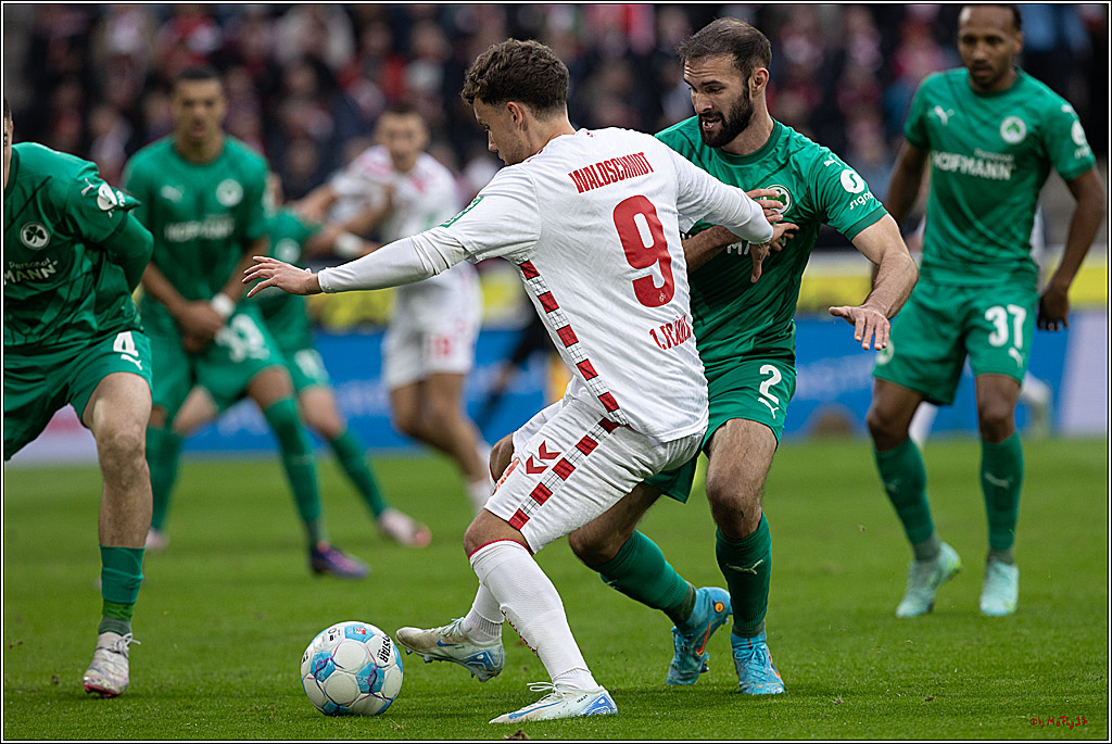 2. Fussball Bundesliga, 1.FC Köln - SpVgg Greuther Fürth, 09.11.2024