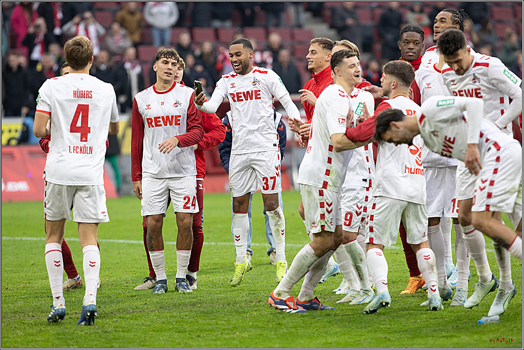 2. Fussball Bundesliga, 1.FC Köln - SpVgg Greuther Fürth, 09.11.2024