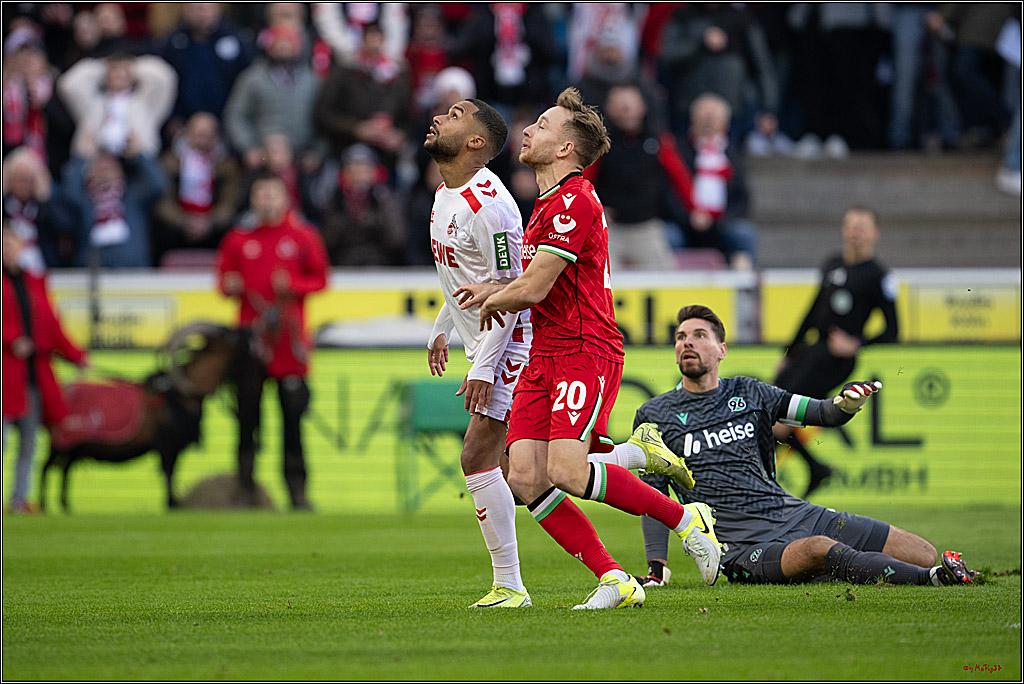 2. Fussball Bundesliga, 1.FC Köln - Hannover 96, 30.11.2024
