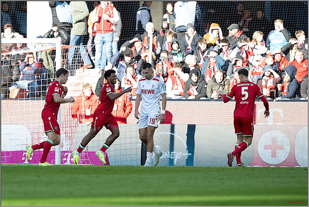 2. Fussball Bundesliga, 1.FC Köln - Hannover 96, 30.11.2024