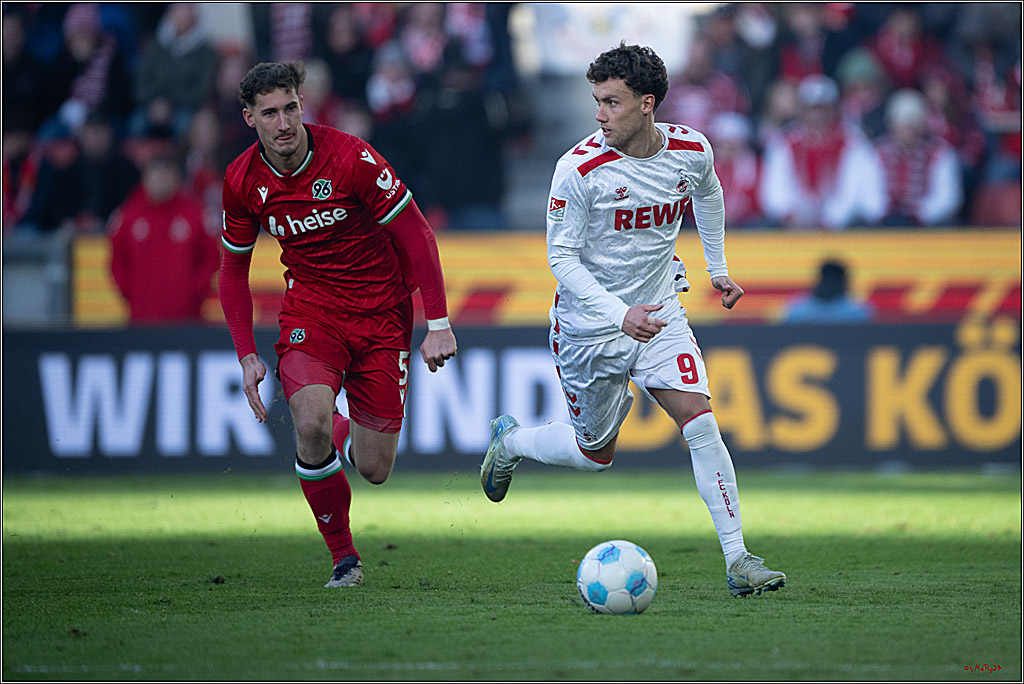 2. Fussball Bundesliga, 1.FC Köln - Hannover 96, 30.11.2024