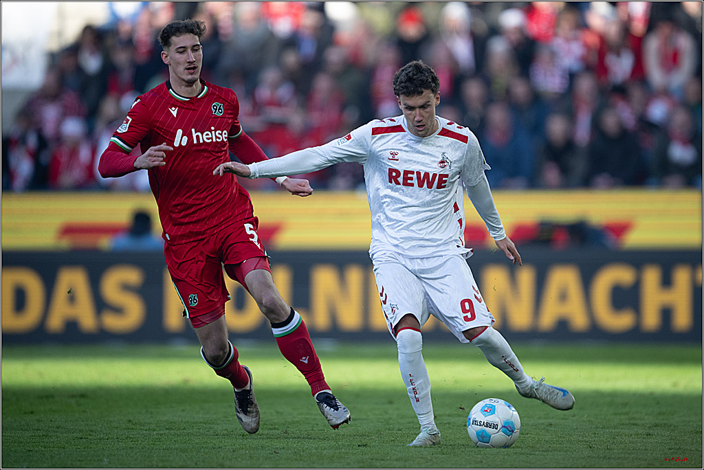 2. Fussball Bundesliga, 1.FC Köln - Hannover 96, 30.11.2024