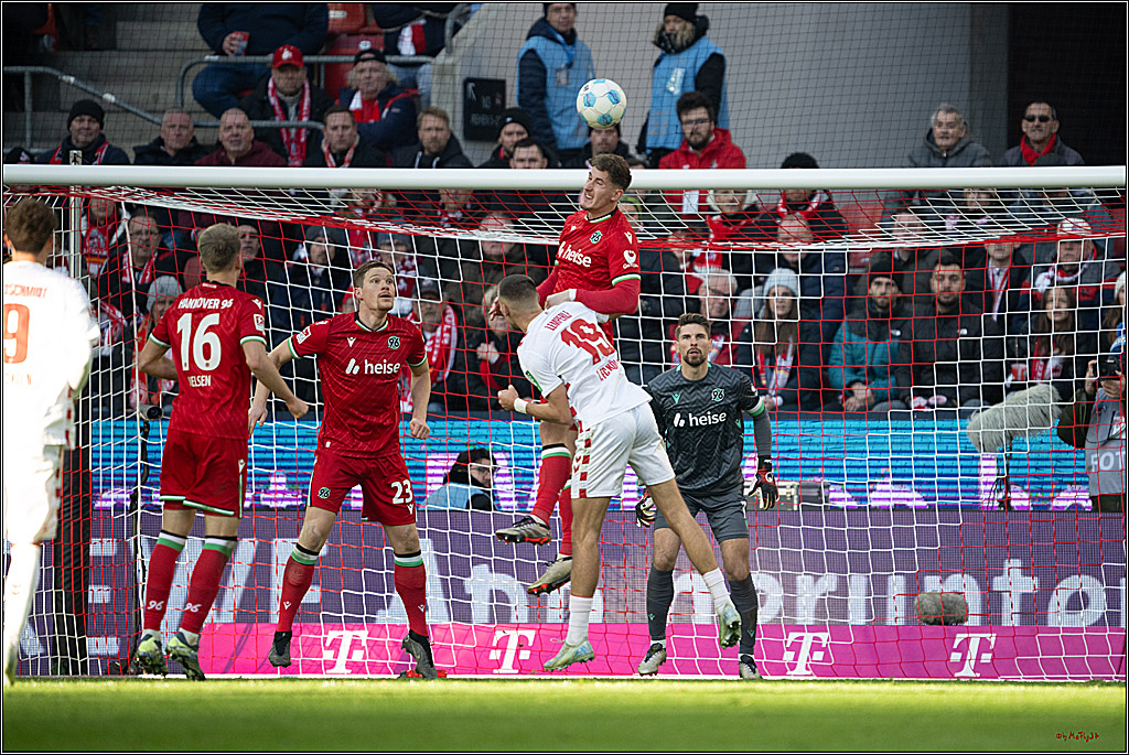 2. Fussball Bundesliga, 1.FC Köln - Hannover 96, 30.11.2024