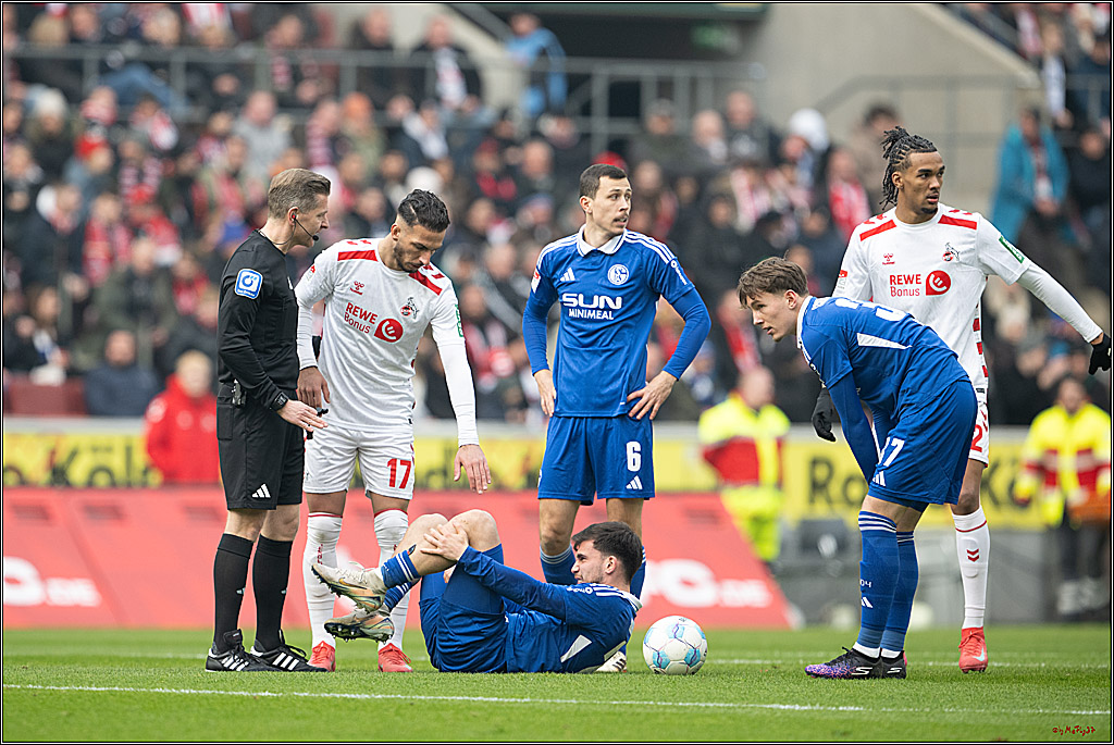 2. Fussball Bundesliga, 1.FC Köln - FC Schalke 04 , 09.02.2025