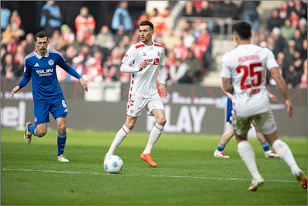 2. Fussball Bundesliga, 1.FC Köln - FC Schalke 04 , 09.02.2025