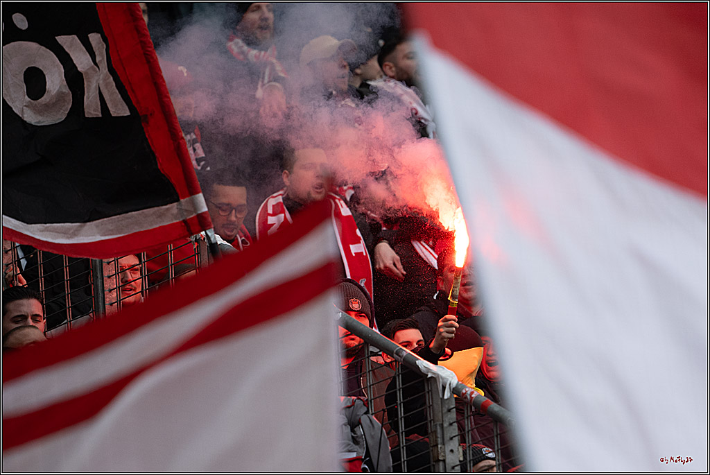 2. Fussball Bundesliga, 1.FC Köln - FC Schalke 04 , 09.02.2025
