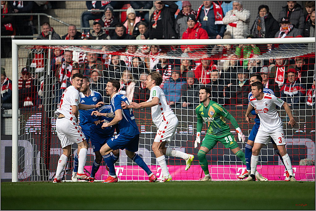 2. Fussball Bundesliga, 1.FC Köln - FC Schalke 04 , 09.02.2025