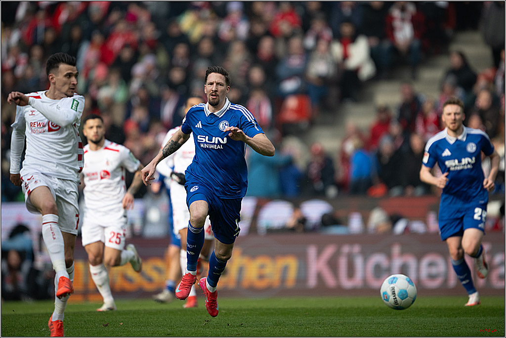 2. Fussball Bundesliga, 1.FC Köln - FC Schalke 04 , 09.02.2025