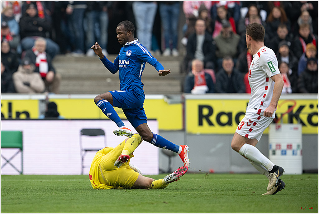 2. Fussball Bundesliga, 1.FC Köln - FC Schalke 04 , 09.02.2025