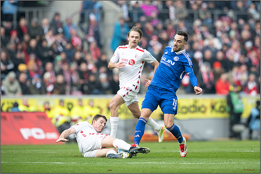 2. Fussball Bundesliga, 1.FC Köln - FC Schalke 04 , 09.02.2025
