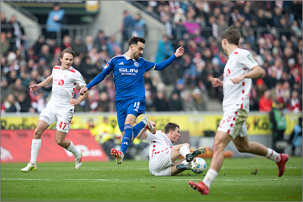 2. Fussball Bundesliga, 1.FC Köln - FC Schalke 04 , 09.02.2025