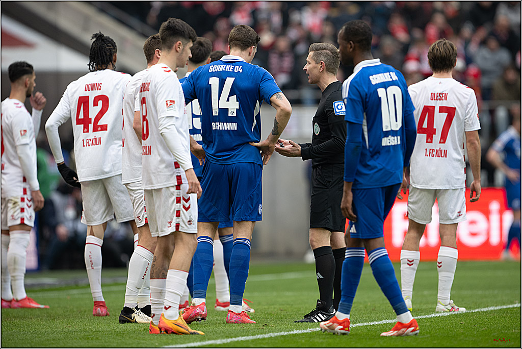 2. Fussball Bundesliga, 1.FC Köln - FC Schalke 04 , 09.02.2025