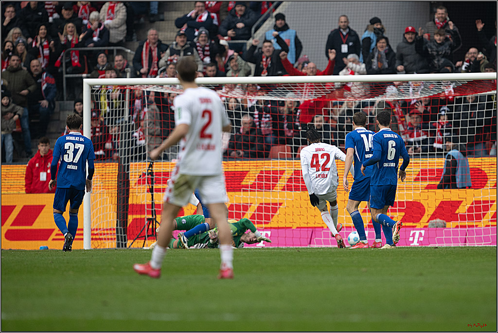 2. Fussball Bundesliga, 1.FC Köln - FC Schalke 04 , 09.02.2025
