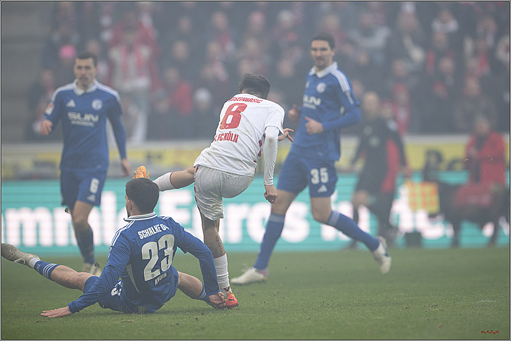 2. Fussball Bundesliga, 1.FC Köln - FC Schalke 04 , 09.02.2025