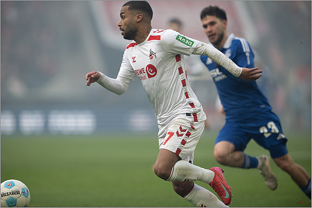 2. Fussball Bundesliga, 1.FC Köln - FC Schalke 04 , 09.02.2025