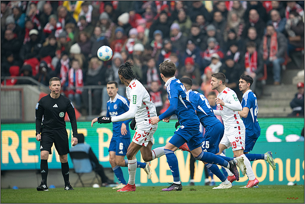 2. Fussball Bundesliga, 1.FC Köln - FC Schalke 04 , 09.02.2025