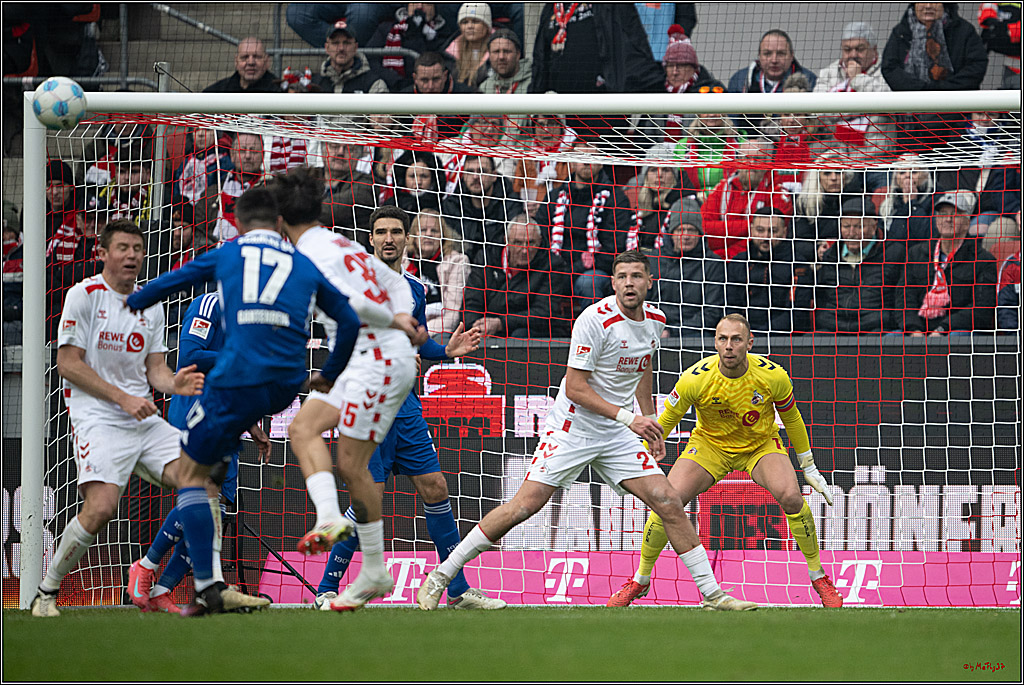 2. Fussball Bundesliga, 1.FC Köln - FC Schalke 04 , 09.02.2025