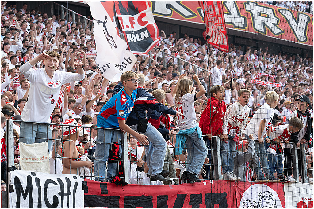 2. Fussball Bundesliga, 1.FC Köln - 1. FC Kaiserslautern, 18.05.2025