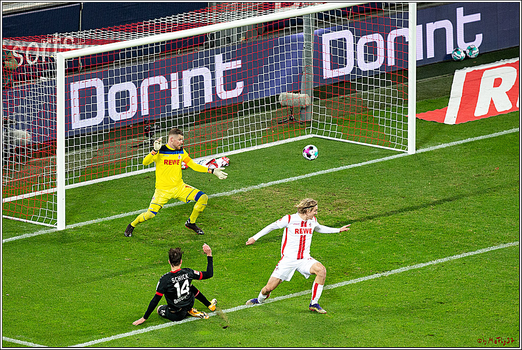1. Fussball Bundesliga, 1.FC Koeln - Bayer 04 Leverkusen 0-4, 16.12.2020