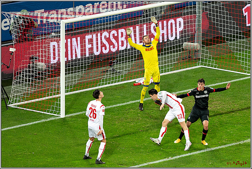 1. Fussball Bundesliga, 1.FC Koeln - Bayer 04 Leverkusen 0-4, 16.12.2020