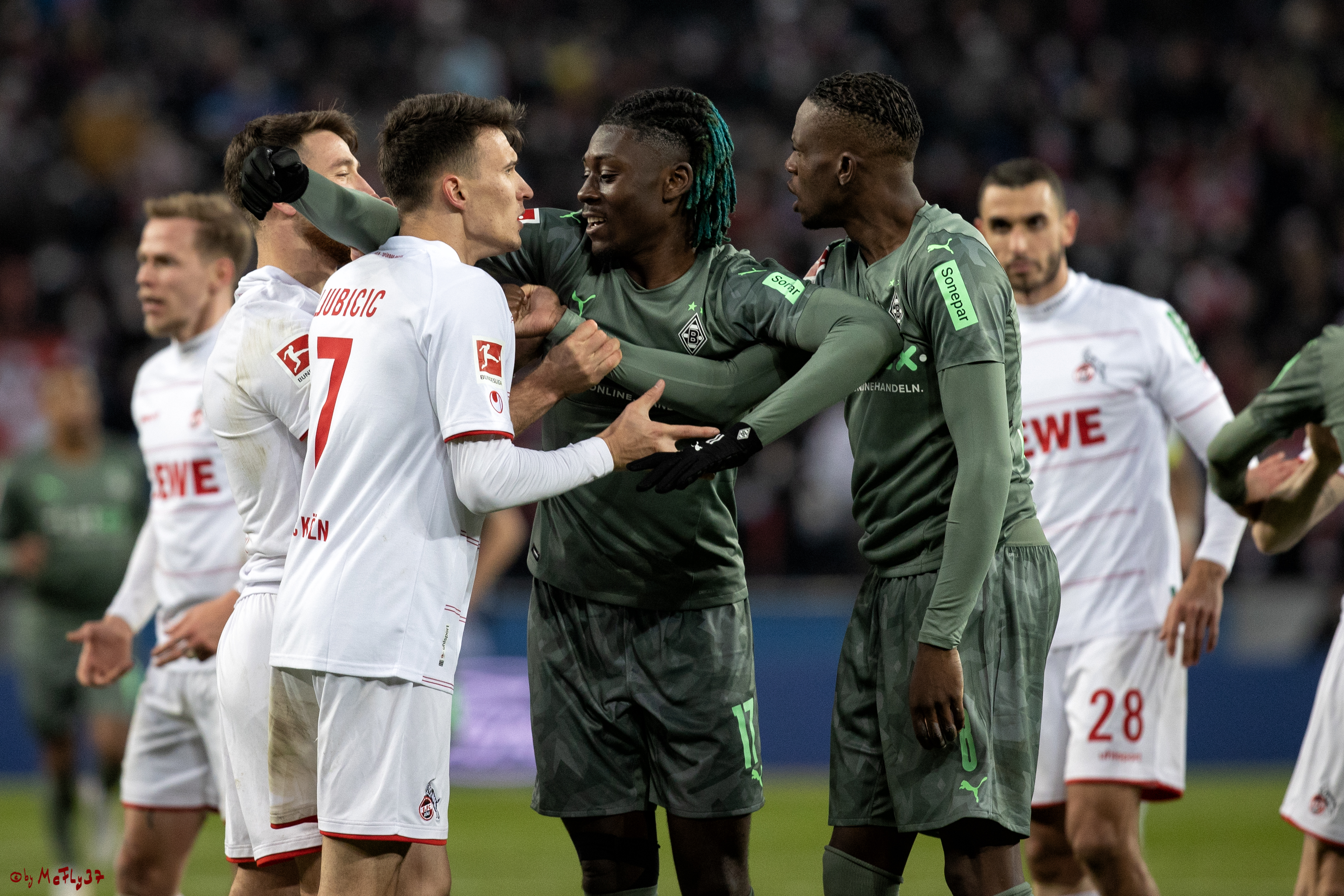 1. Fussball Bundesliga, 1.FC Koeln - Borussia Moenchengladbach, 27.11.2021