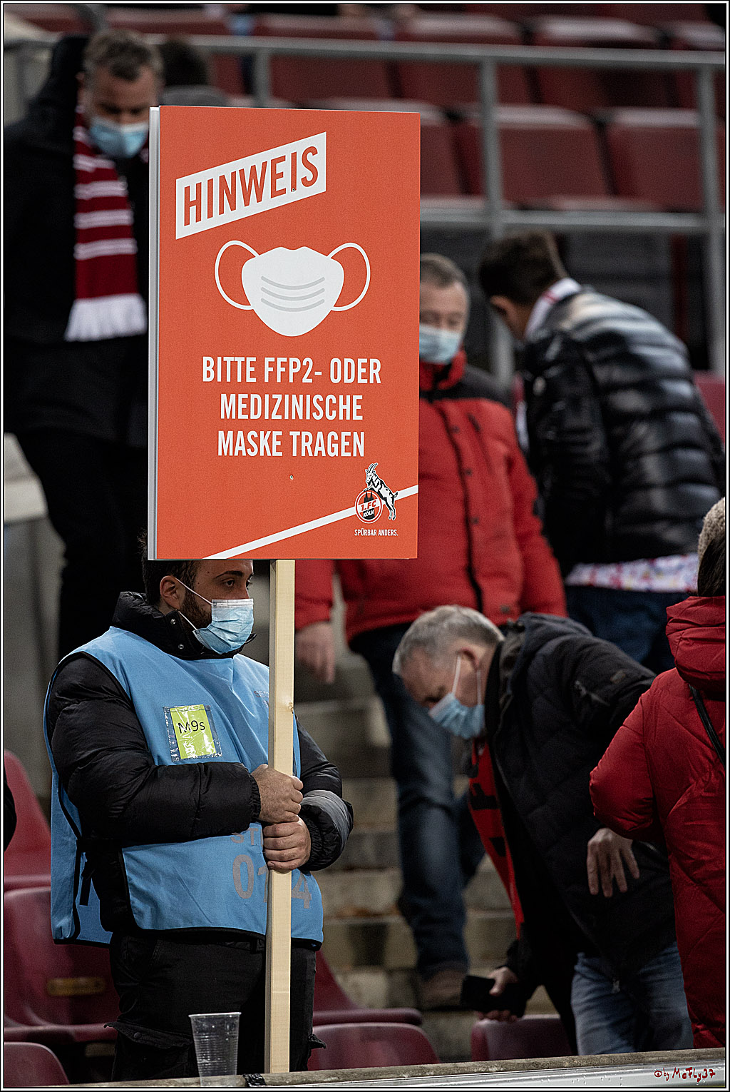 1. Fussball Bundesliga; 1.FC Koeln - FC Augsburg, 10.12.2021