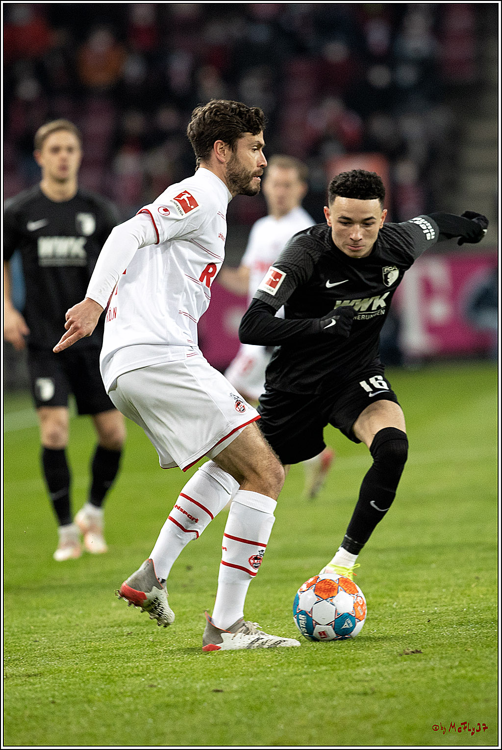 1. Fussball Bundesliga; 1.FC Koeln - FC Augsburg, 10.12.2021
