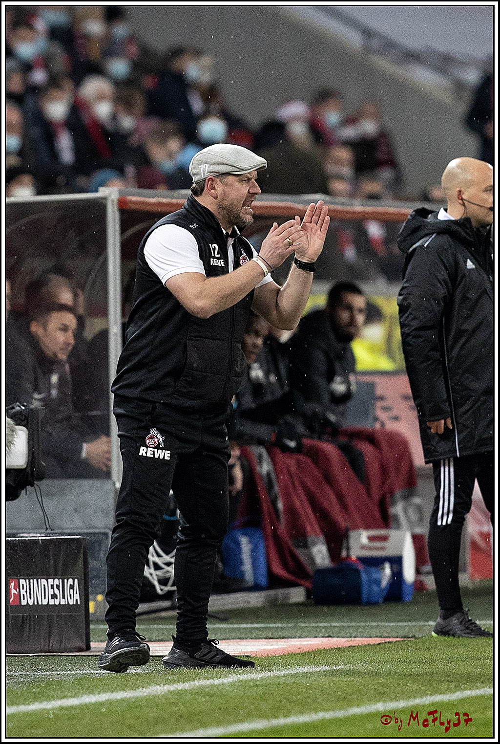 1. Fussball Bundesliga; 1.FC Koeln - FC Augsburg, 10.12.2021