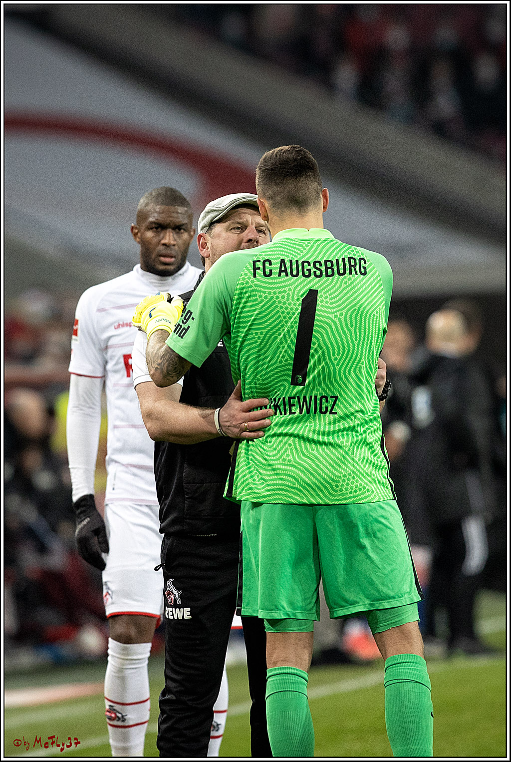 1. Fussball Bundesliga; 1.FC Koeln - FC Augsburg, 10.12.2021