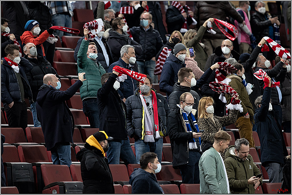 DFB-Pokal Herren Achtelfinale, 1.FC Koeln - Hamburger SV , 18.01.2022
