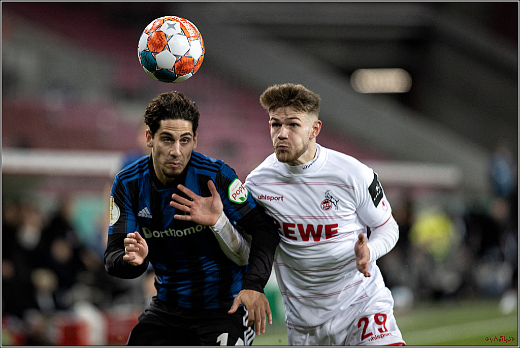 DFB-Pokal Herren Achtelfinale, 1.FC Koeln - Hamburger SV , 18.01.2022