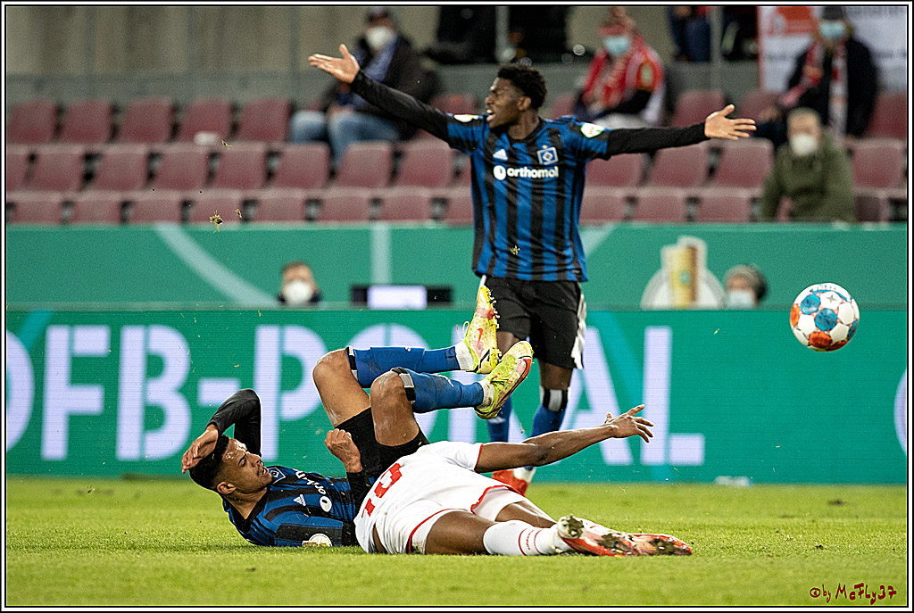 DFB-Pokal Herren Achtelfinale, 1.FC Koeln - Hamburger SV , 18.01.2022