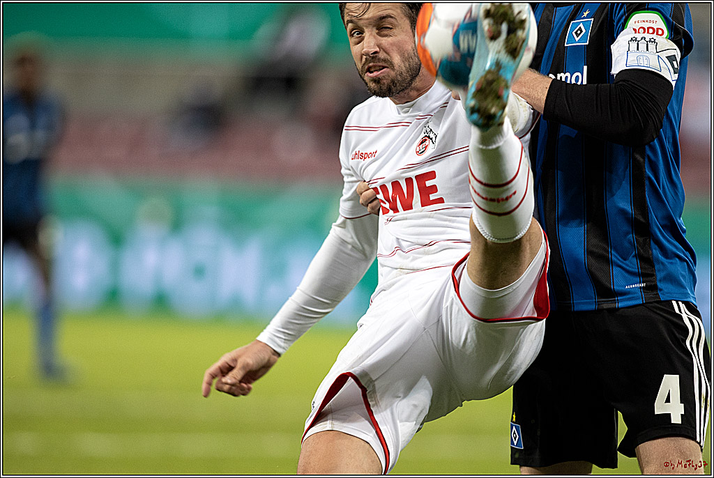 DFB-Pokal Herren Achtelfinale, 1.FC Koeln - Hamburger SV , 18.01.2022
