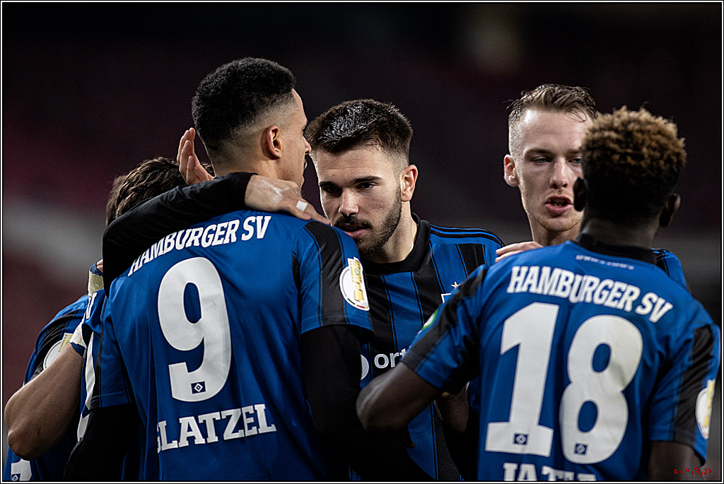 DFB-Pokal Herren Achtelfinale, 1.FC Koeln - Hamburger SV , 18.01.2022