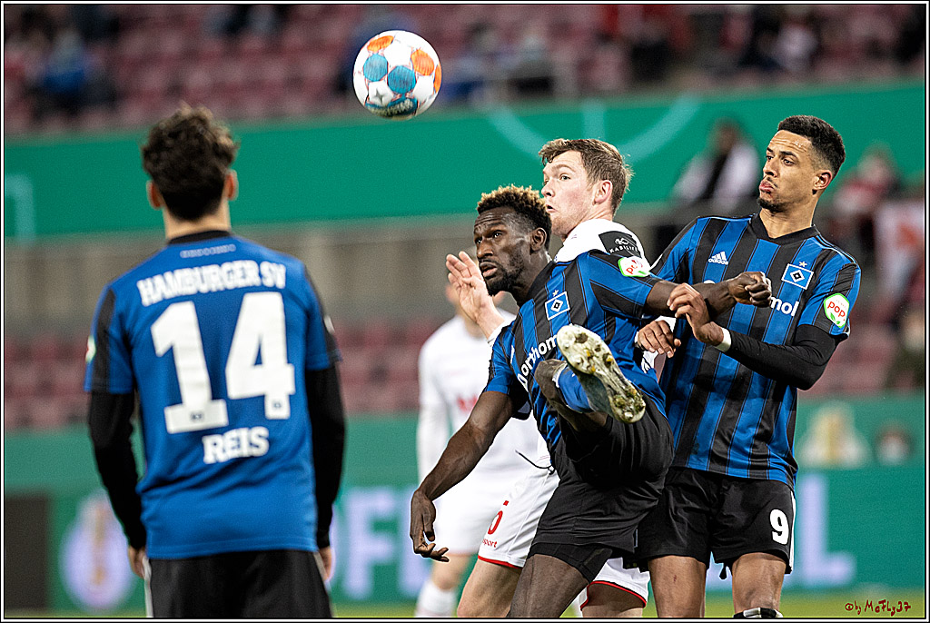 DFB-Pokal Herren Achtelfinale, 1.FC Koeln - Hamburger SV , 18.01.2022