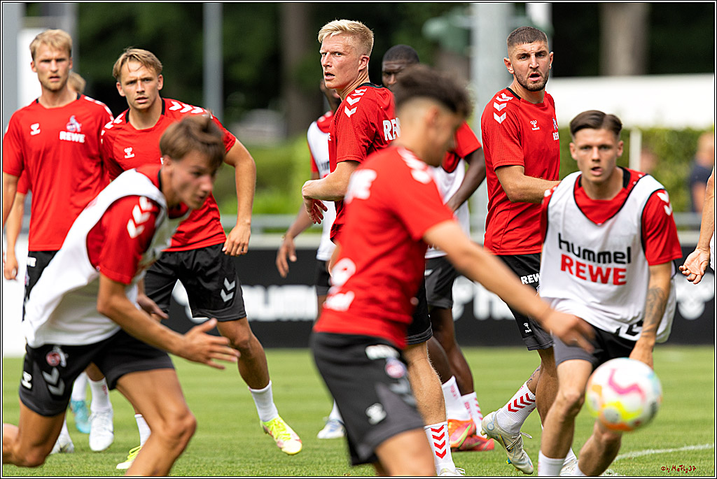 1. Fußball Bundesliga, Training 1.FC Köln, 13.07.2022