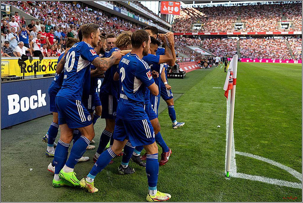 1. Fußballbundesliga 1. FC Köln - FC Schalke 04 , 07.08.2022