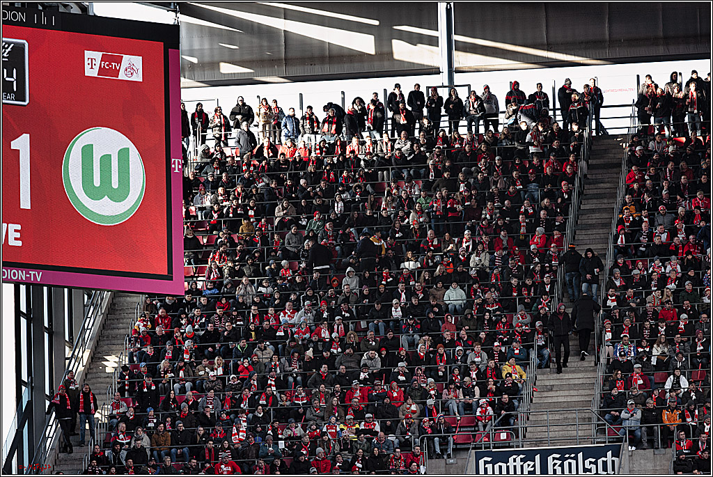 1. Fußball Bundesliga, 1.FC Köln - VfL Wolfsburg, 25.02.2023