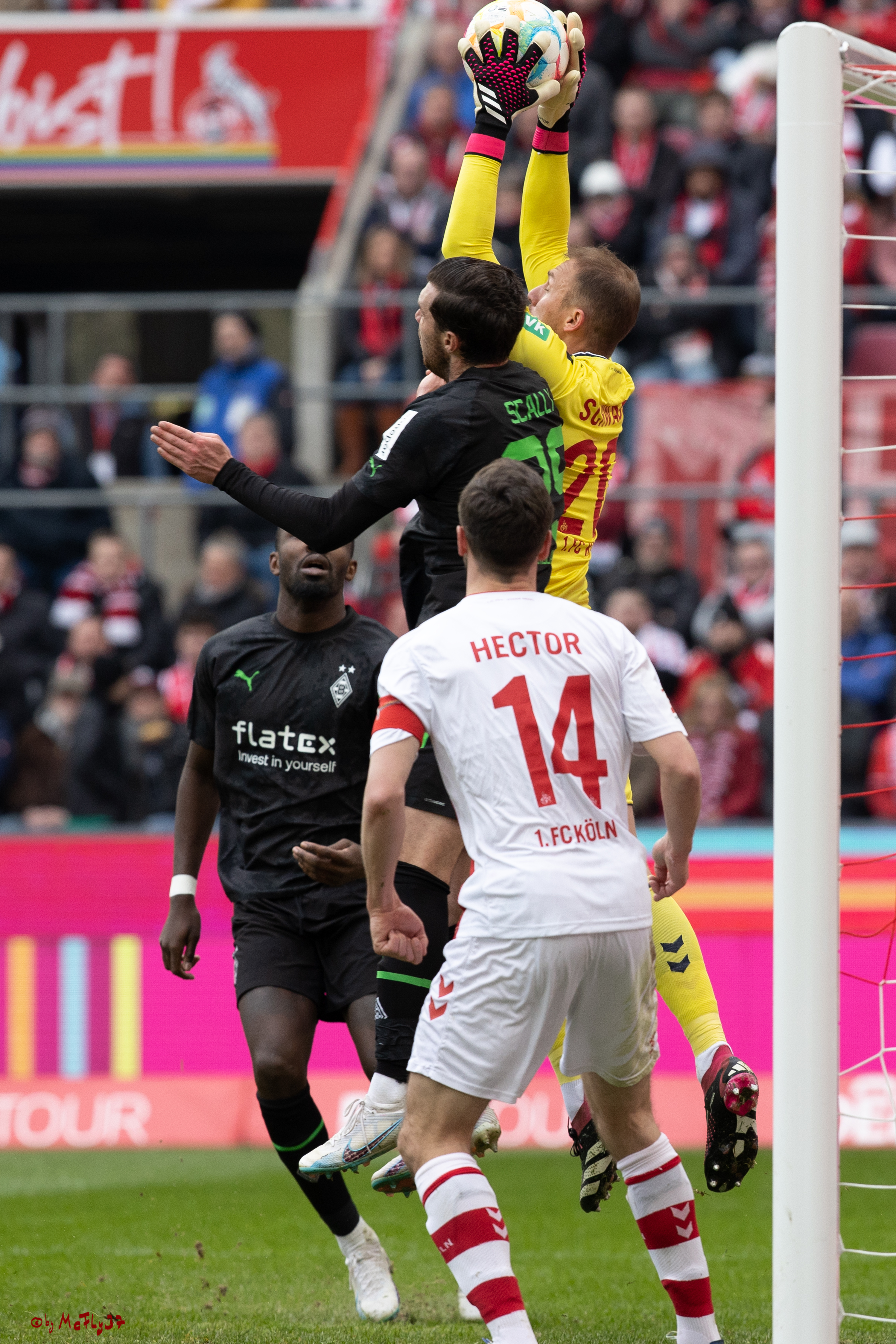 1. Fussball Bundesliga, 1.FC Koeln - Borussia Moenchengladbach, 02.04.2023