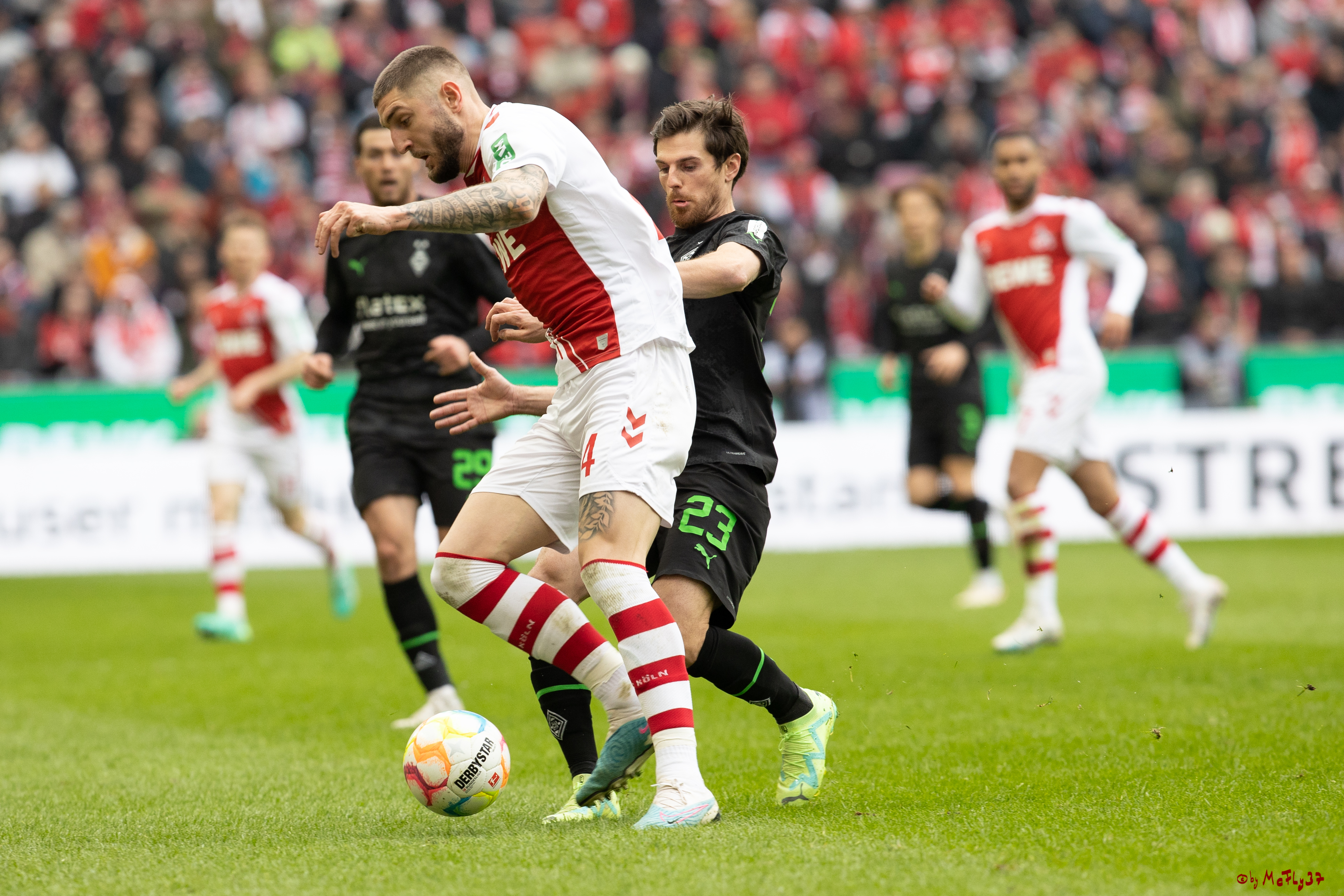 1. Fussball Bundesliga, 1.FC Koeln - Borussia Moenchengladbach, 02.04.2023